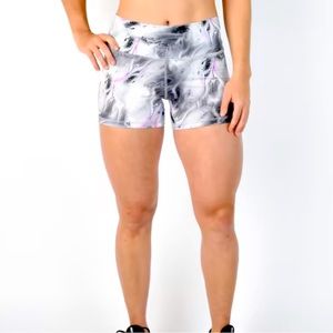 Fleo Power Mid High Short 3.75" - Mid High Rise in Magic Dust— ONLY WORN ONCE